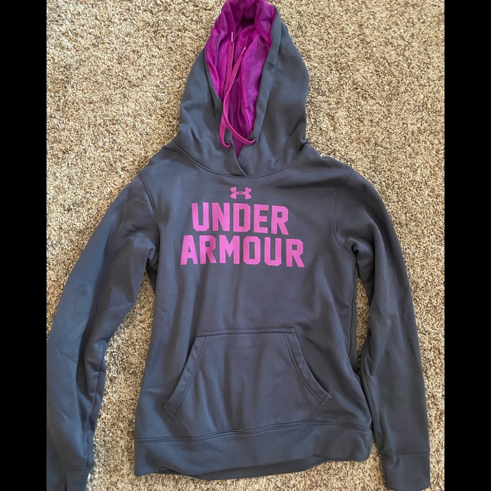 Grey Under Armour Hoodie